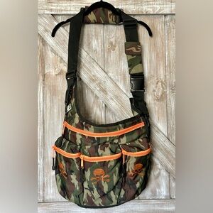DIAPER DUDE CAMO MESSENGER DIAPER BAG!